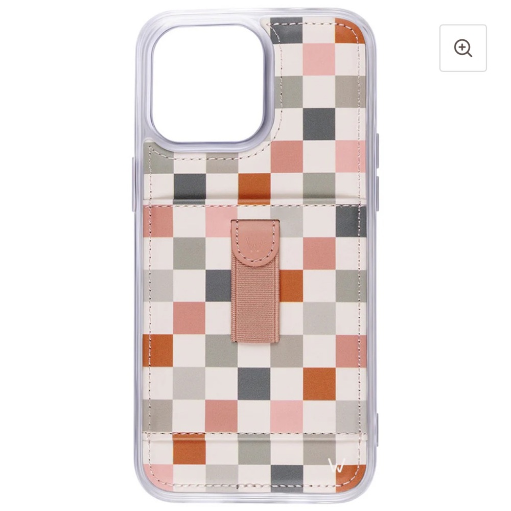 Walli case- coastal check (sport) for iPhone 14 Plus